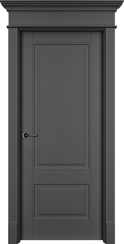 Дверь Оксф2 эмаль RAL 9005, глухая