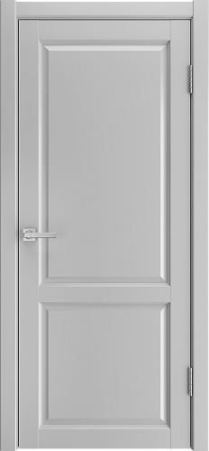 Дверь Сильвер эмалит светло-серый, глухая