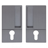 Ручка B30003.01.32 WAVE под цилиндр для раздвижных дверей, хром матовый