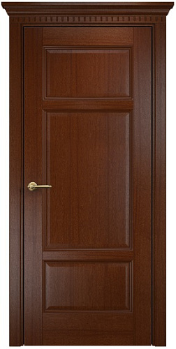 Дверь Оникс Италия 4 красное дерево, глухая