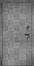 Недавно просмотренные - Входная дверь Quadro, бетон графит темный/панель на выбор