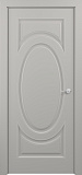 Дверь Z Luvr Т2 эмаль серая patina Silver, глухая