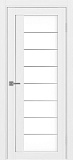 Дверь Эко 524.22 АСС белый лед молдинг SC, lacobel белый