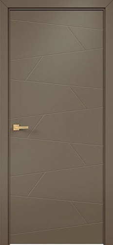 Дверь Оникс Концепт №2 PVC капучино, глухая