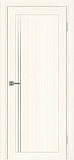 Дверь Эко 566.111 АПП ясень светлый молдинг SC, глухая