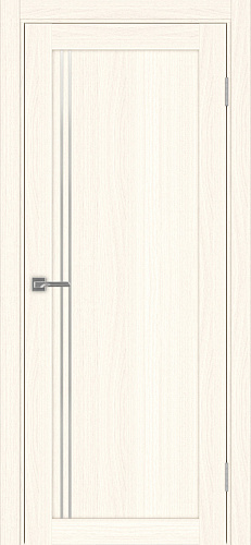 Дверь Эко 566.111 АПП ясень светлый молдинг SC, глухая