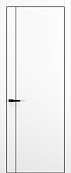 Схожие товары - Дверь Z K14 полипропилен белый, ALU кромка черная, молдинг черный, глухая