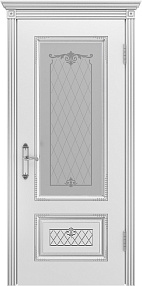 Недавно просмотренные - Дверь ИУ Эмаль Классика Аккорд В3 эмаль белая патина серебро, фотопечать серебро