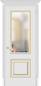 Недавно просмотренные - Дверь Браво Классико-33G-27 экошпон виржин, сатинато белое "Magic Fog"