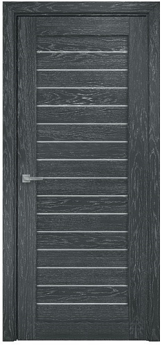 Дверь Оникс Лофт №1 дуб седой, глухая