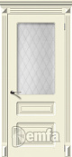 Схожие товары - Дверь Трио эмаль крем, стекло белое матовое кристалл