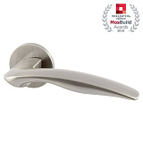 Межкомнатная ручка Armadillo Wave URS SN-3 Матовый никель