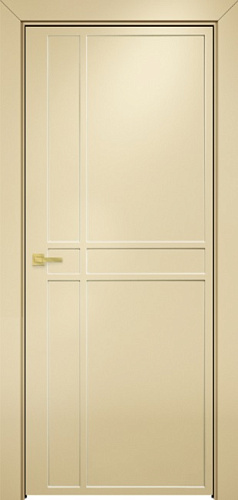 Дверь Оникс Оксфорд 1 фрезерованная эмаль RAL 1015, глухая