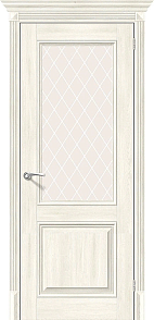 Недавно просмотренные - Дверь Браво Классико-33 экошпон дуб нордик, сатинато белое художественное "White Сrystal"