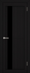 Недавно просмотренные - Дверь ДР экошпон UniLine 30004 шоко велюр, стекло черное