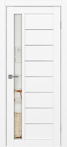 Недавно просмотренные - Дверь Эко 554.21 АПП белый снежный молдинг SC, стеклопакет зеркало