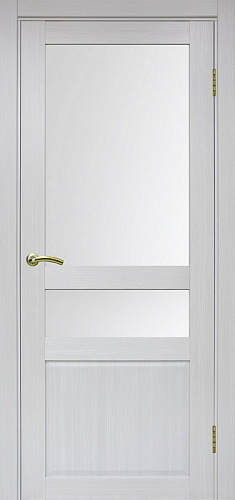 Дверь Эко 631.221 ОФ3 ясень серебристый, сатинат