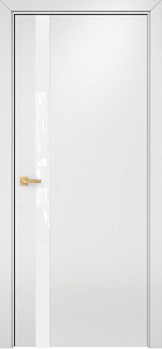 Дверь Оникс Верона 1 CPL белый, триплекс белый