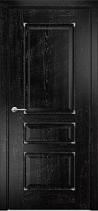 Недавно просмотренные - Дверь Оникс Версаль эмаль черная патина серебро, глухая