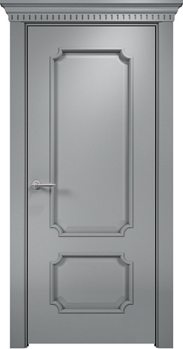 Дверь Оникс Палермо эмаль RAL 7040, глухая