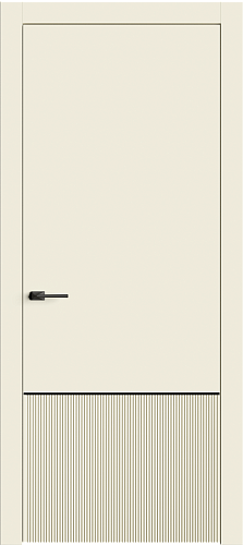 Дверь Лайн9М эмаль RAL 9001, глухая