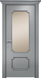 Дверь Оникс Палермо эмаль RAL 7040, сатинат