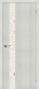 Недавно просмотренные - Дверь Браво Порта-51 SA экошпон бьянко кроскут, зеркало белое художественное "Silver Art"