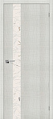 Схожие товары - Дверь Браво Порта-51 SA экошпон бьянко кроскут, зеркало белое художественное "Silver Art"