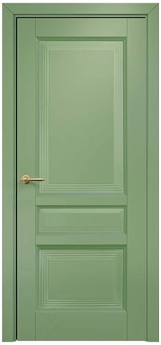Дверь Оникс Тоскана 3 эмаль RAL 6021, глухая
