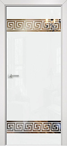 Недавно просмотренные - Дверь Оникс Арт, лакобель белый RAL0333 зеркало №21.3