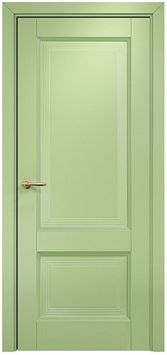 Дверь Оникс Тоскана 2 эмаль фисташковая, глухая