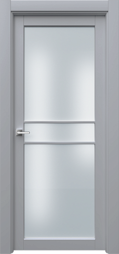 Дверь Ронд2Р3с эмаль RAL 7047, сатинат
