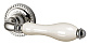 Схожие товары - Межкомнатная ручка Armadillo Silvia CL1 SILVER-925/LWP-109 Серебро 925/беж фарфор
