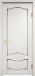 Недавно просмотренные - Дверь ПМЦ массив ольхи ОЛ33 белый грунт с патиной золото, глухая