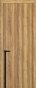 Недавно просмотренные - Дверь Z K21 toppan орех грецкий, молдинг черный, глухая