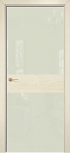 Недавно просмотренные - Дверь Оникс Соло 2 эмаль слоновая кость патина золото, глухая, Lacobel RAL 1013