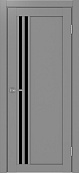 Схожие товары - Дверь Эко 555.21 серый, lacobel черный