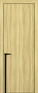 Недавно просмотренные - Дверь Z K21 toppan дуб натуральный, ALU кромка черная, молдинг черный, глухая