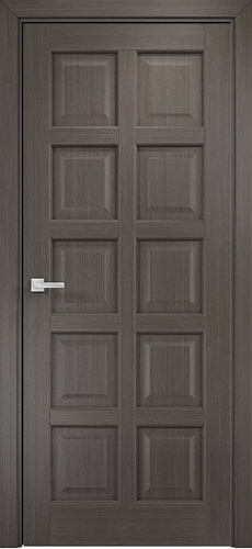 Дверь Оникс Вена 2 серый дуб, глухая