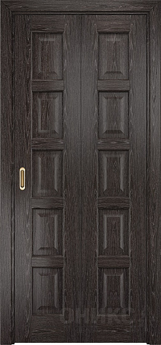 Дверь-книжка Оникс Вена 2 абрикос тангентальный, глухая