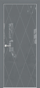 Недавно просмотренные - Дверь Оникс Арт, лакобель серый RAL 7040, гравировка №11