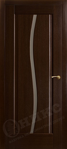 Дверь Оникс Корсика 1 венге, сатинат