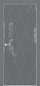 Схожие товары - Дверь Оникс Арт, лакобель серый RAL 7040, гравировка №11