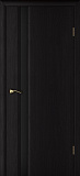 Дверь Текона шпон Страто 01 черный тонированный дуб, триплекс черный