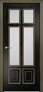 Недавно просмотренные - Дверь Оникс Гранд фрезерованная эмаль черная патина золото, сатинат