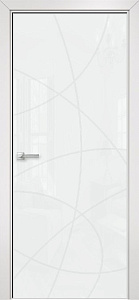 Недавно просмотренные - Дверь Оникс Арт, лакобель белый RAL0333 пескоструй №6