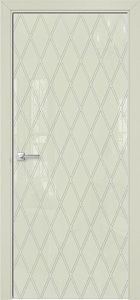 Недавно просмотренные - Дверь Оникс Арт, лакобель слоновая кость RAL 1013, витраж контурный №10