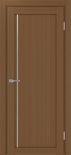 Дверь Эко 565.11 АПП орех молдинг SC, глухая