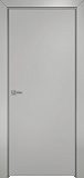 Дверь Оникс Гладкая PVC светло серый, глухая