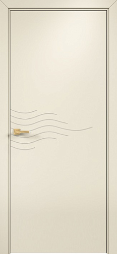 Дверь Оникс Концепт №10 эмаль слоновая кость, глухая